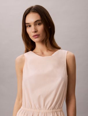 Женские блузки Calvin Klein Cotton Poplin Sleeveless Blouse — фото 6