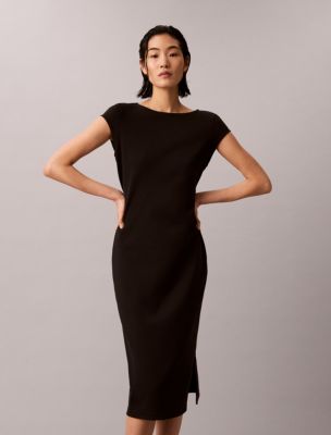 Женские платья Calvin Klein Ponte Midi Dress — фото 2