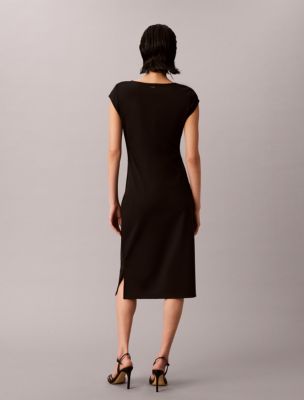 Женские платья Calvin Klein Ponte Midi Dress — фото 3