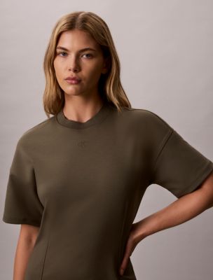 Женские платья Calvin Klein Monogram Mini Sweatshirt Dress — фото 3