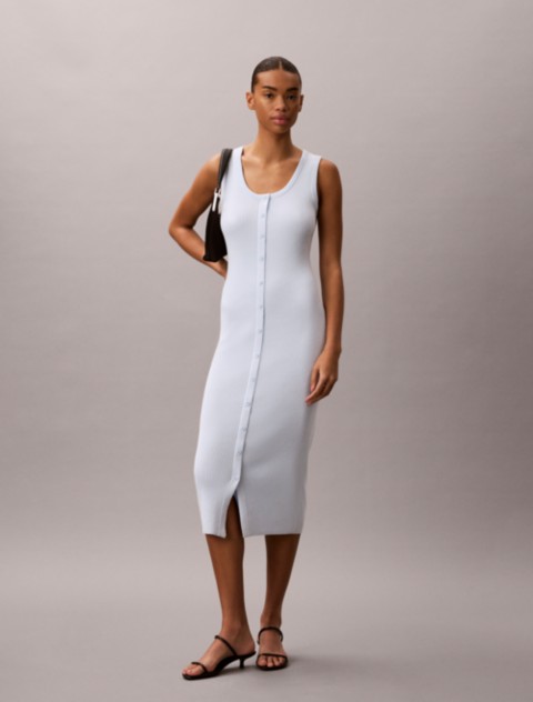 Женские платья Calvin Klein Smooth Cotton Midi Dress