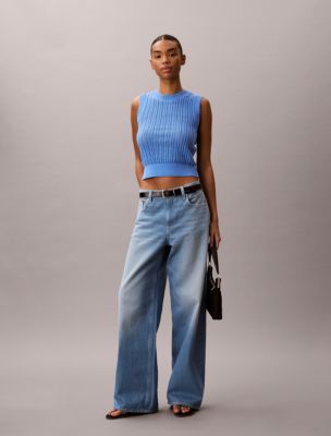 Open Stitch Sweater Tank | Calvin Klein