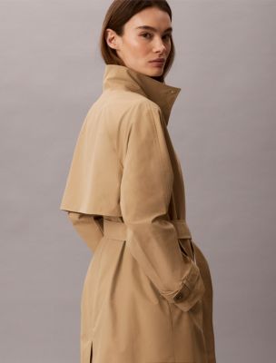 Tech Long Trench Coat | Calvin Klein