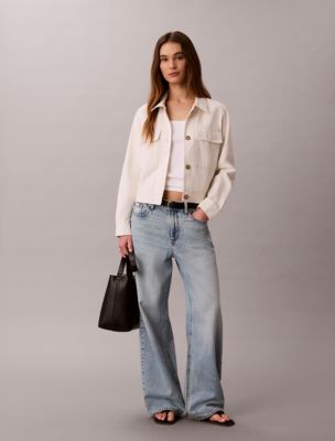 Женские куртки Calvin Klein Short Utility Jacket — фото 3
