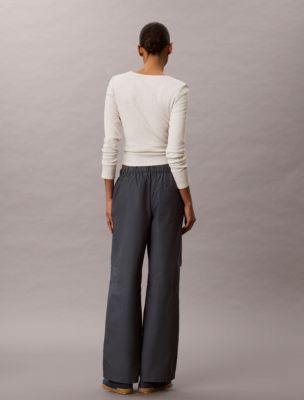 Женские брюки Calvin Klein Cotton Ripstop Pull-On Pants — фото 5