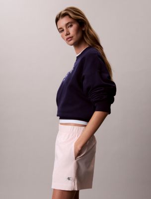 Женские шорты Calvin Klein Cotton Poplin Pull-On Shorts — фото 3
