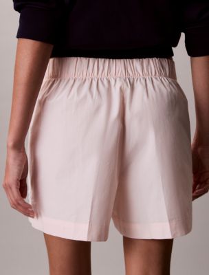 Женские шорты Calvin Klein Cotton Poplin Pull-On Shorts — фото 5