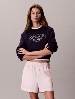 Женские шорты Calvin Klein Cotton Poplin Pull-On Shorts — фото 6
