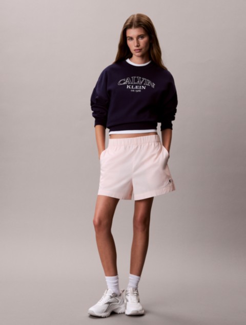 Женские шорты Calvin Klein Cotton Poplin Pull-On Shorts