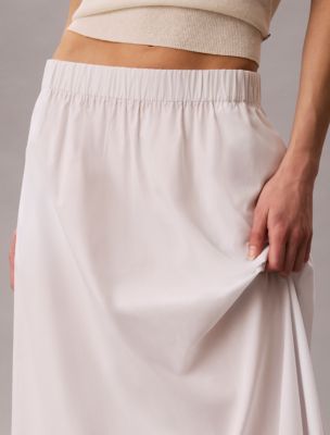 Женские юбки Calvin Klein Cotton Poplin Midi Skirt — фото 2