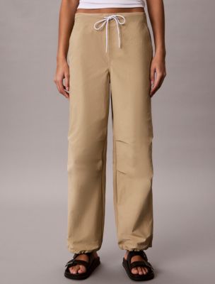 Женские брюки Calvin Klein Crinkle Nylon Pants — фото 3