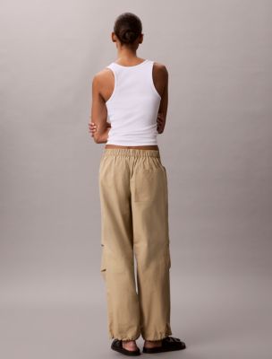 Женские брюки Calvin Klein Crinkle Nylon Pants — фото 5