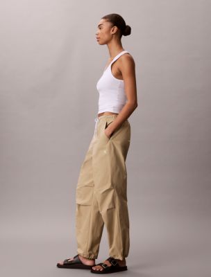 Женские брюки Calvin Klein Crinkle Nylon Pants — фото 6