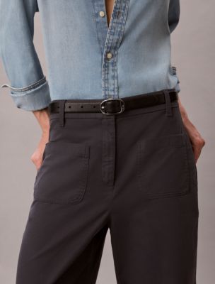 Женские брюки Calvin Klein Marcy Twill Wide Leg Pants — фото 3