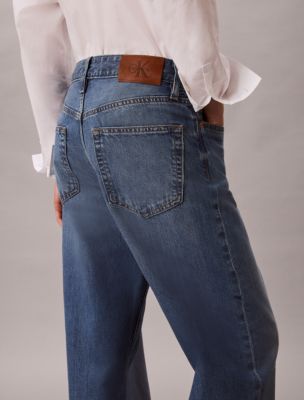 Женские джинсы Calvin Klein 90s Straight Cotton Linen Jeans — фото 4