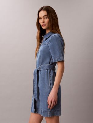 calvin klein jeans denim shirt dress Denim Shirt Dress