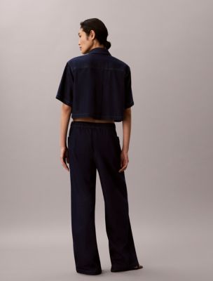 Женские джинсы Calvin Klein Cotton Lyocell Pull-On Cargo Pants — фото 4