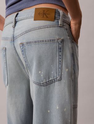 Женские джинсы Calvin Klein Workwear Denim 90s Loose, цвет: Индиго — фото 4