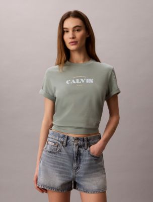 Bold Logo Graphic Classic T-Shirt, Chinois Green