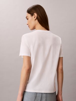 Женские футболки Calvin Klein Bold Logo Graphic Classic T-Shirt — фото 4