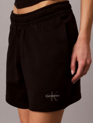 Женские шорты Calvin Klein Monologo French Terry Shorts — фото 2