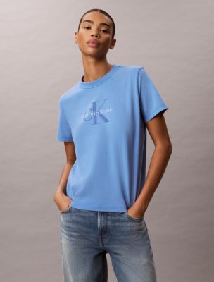 Acid Wash Monologo Tee, Marina