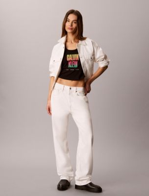Женские футболки Calvin Klein Pride Slim Scoopneck Tee — фото 2