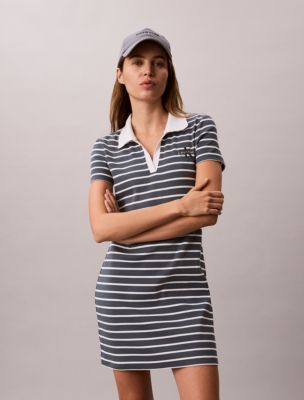 Женские платья Calvin Klein Monologo Rib Stripe Mini Dress — фото 2