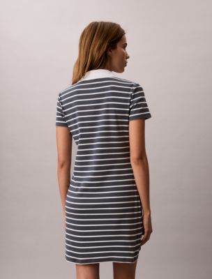 Женские платья Calvin Klein Monologo Rib Stripe Mini Dress — фото 4