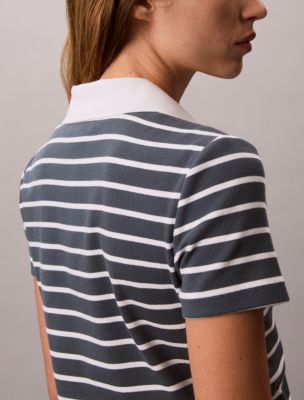 Женские платья Calvin Klein Monologo Rib Stripe Mini Dress — фото 5