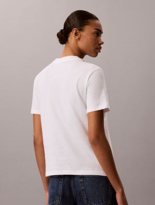 Женские футболки Calvin Klein Floral Graphic Classic Tee — фото 4