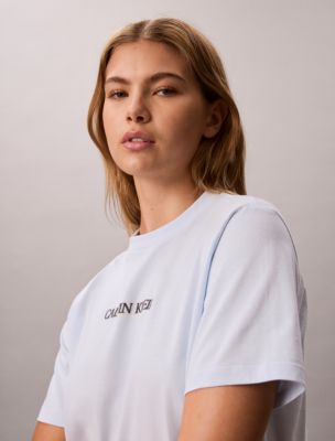 Женские футболки Calvin Klein Logo Graphic Boxy Tee — фото 3