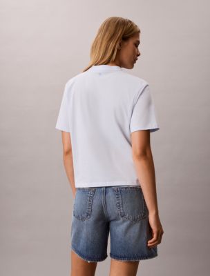 Женские футболки Calvin Klein Logo Graphic Boxy Tee — фото 4