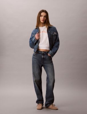 Женские футболки Calvin Klein Felt Logo Graphic Classic T-Shirt — фото 3