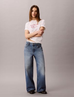 Женские футболки Calvin Klein Boxy CK NY Graphic Tee — фото 2