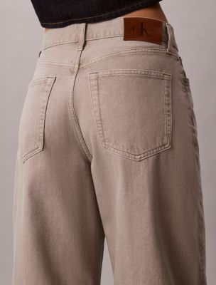 Женские джинсы Calvin Klein Cropped Barrel Jeans — фото 2