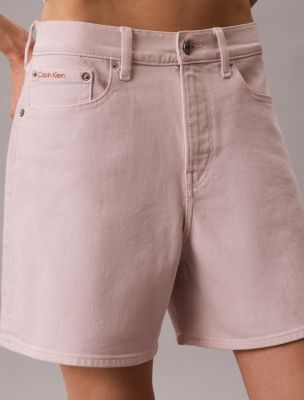 Женские шорты Calvin Klein Garment-Dyed High Rise A-Line Shorts — фото 5