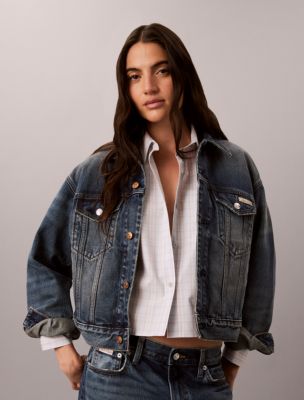 Женская рубашка Calvin Klein Yarn-Dyed Cotton Poplin Cropped Shirt, цвет: Ashes Of Roses — фото 5