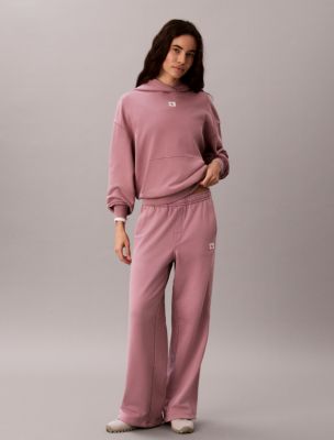 Женские худи Calvin Klein Woven Monologo Terry Pullover — фото 2