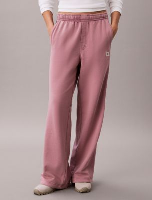 Женские брюки Calvin Klein Woven Monologo Terry Sweatpants — фото 2