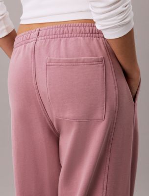 Женские брюки Calvin Klein Woven Monologo Terry Sweatpants — фото 6
