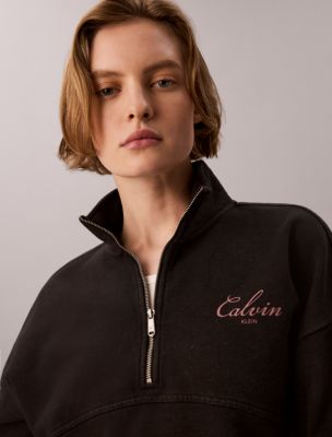 Женские худи Calvin Klein French Terry Zip Sweatshirt — фото 3