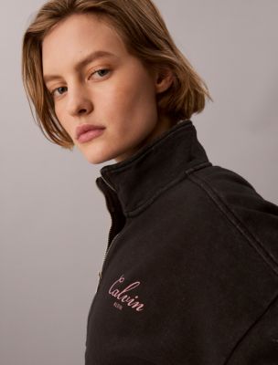 Женские худи Calvin Klein French Terry Zip Sweatshirt — фото 6