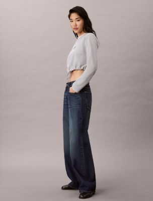Женские футболки Calvin Klein Monologo Cropped Drawstring Tee — фото 4