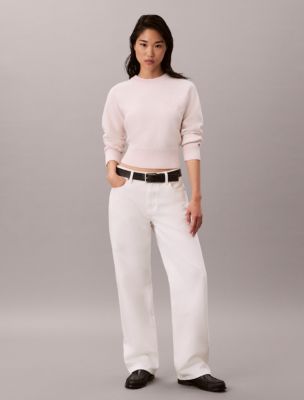 Женские свитеры Calvin Klein Cotton Wool Raglan Sweater — фото 3