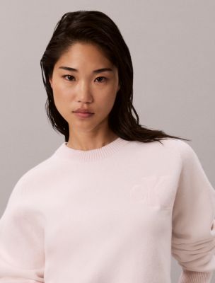 Женские свитеры Calvin Klein Cotton Wool Raglan Sweater — фото 4
