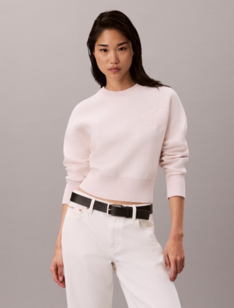 Женские свитеры Calvin Klein Cotton Wool Raglan Sweater