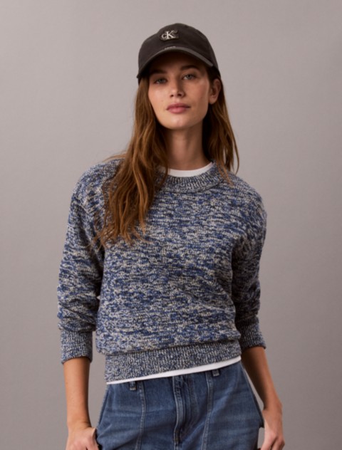 Женские свитеры Calvin Klein Chunky Cotton Mouline Sweater