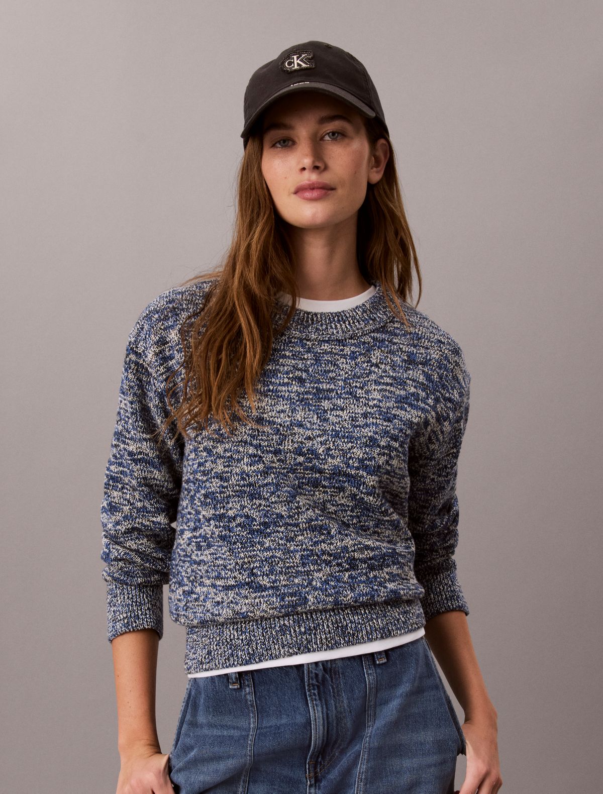 Chunky Cotton Mouline Sweater