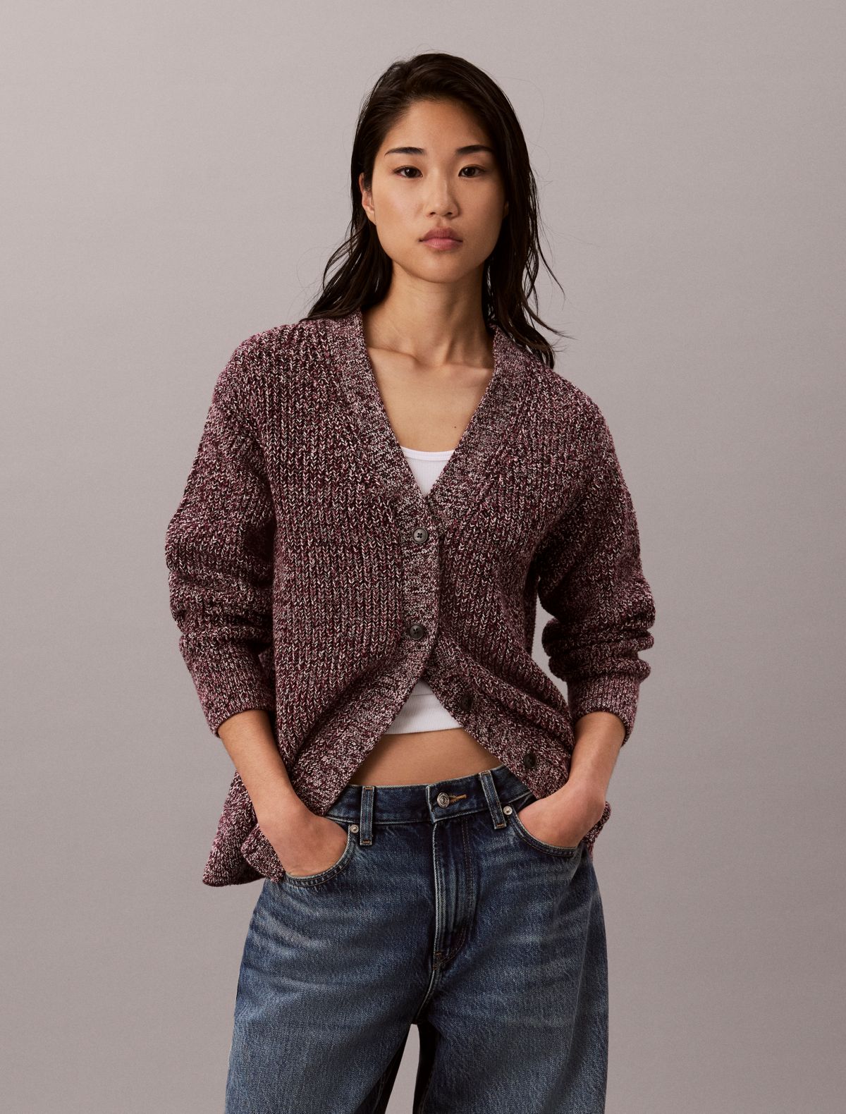 Mouline Relaxed Cardigan